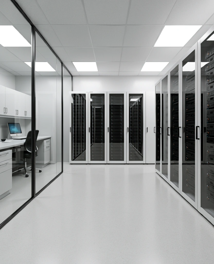 Instalaciones de procesamiento de datos en Santa Cruz